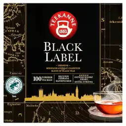 Topaz Teekanne Black Label Mieszanka herbat czarnych 200 g (100 x 2,0 g) oferta