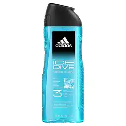 Topaz Adidas Ice Dive Żel do mycia 3w1 400 ml oferta