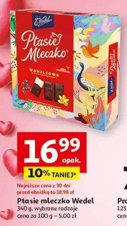 Auchan Ptasie Mleczko E. Wedel oferta