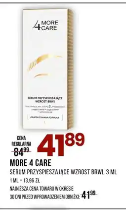 Drogerie Natura Serum do brwi 4 More Care oferta