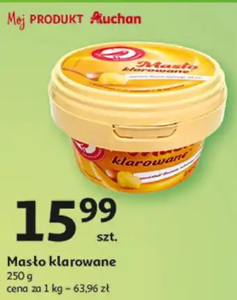 Auchan Masło klarowane Auchan oferta