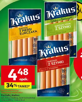 Auchan Parówki Krakus oferta