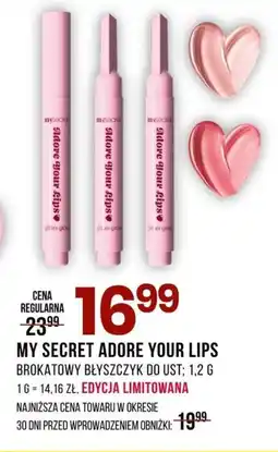 Drogerie Natura Błyszczyk do ust My secret oferta