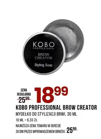 Drogerie Natura Mydełko do brwi Kobo Professional oferta