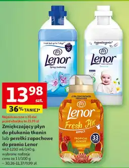 Auchan Płyn do płukania tkanin Lenor oferta