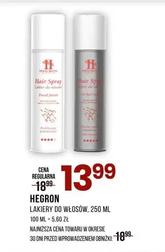 Drogerie Natura Lakier do włosów Hegron oferta