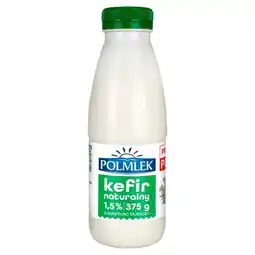 Społem Polmlek Kefir naturalny 375 g oferta