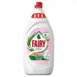 Rossmann Fairy Skóra wrażliwa Aloe Vera & Pink Jasmine Płyn do mycia naczyń, delikatny dla skóry 1350 ML oferta