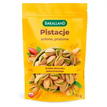 Rossmann Bakalland Pistacje solone prażone 70 g oferta