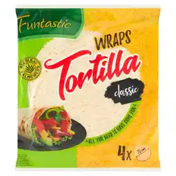 Społem Funtastic Tortilla pszenna 250 g (4 x 62,5 g) oferta