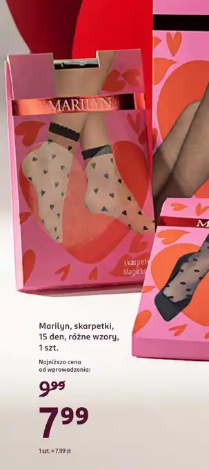 Rossmann Skarpetki Marilyn oferta