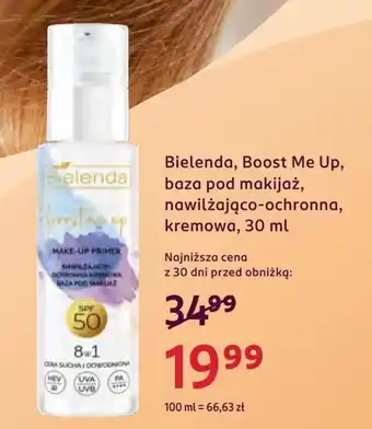 Rossmann Baza pod makijaż Bielenda oferta