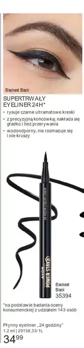 Avon Eyeliner wodoodporny Black oferta