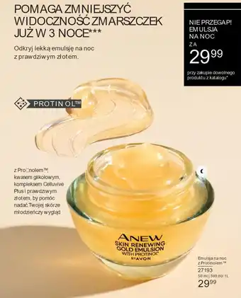 Avon Krem na noc oferta