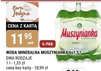 bi1 WODA MINERALNA MUSZYNIANKA oferta