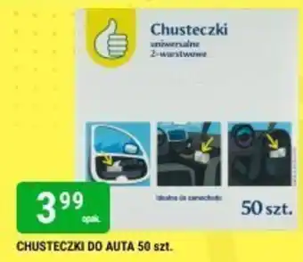 bi1 CHUSTECZKI DO AUTA 50 szt. oferta