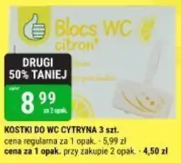 bi1 KOSTKI DO WC CYTRYNA 3 szt. oferta