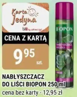 bi1 NABŁYSZCZACZ DO LIŚCI BIOPON oferta