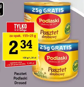 Gram Market Pasztet Podlaski Drosed oferta