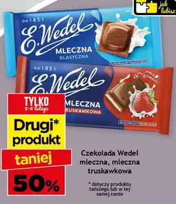 Gram Market Czekolada Wedel mleczna, mleczna truskawkowa oferta