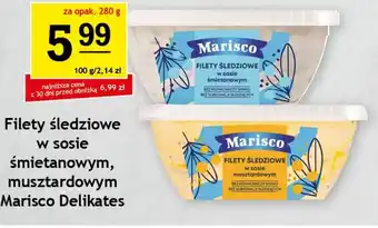 Gram Market Filety śledziowe w sosie śmietanowym, musztardowym Marisco Delikates oferta