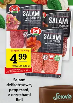 Gram Market Salami delikatesowe, pepperoni, z orzechami Bell oferta