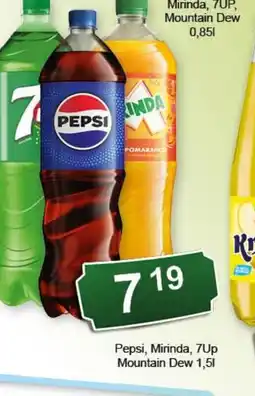 Eden Pepsi, Mirinda, 7up, Mountain Dew oferta