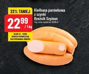 Polomarket Kiełbasa parówkowa Rzeźnik szymon poleca oferta