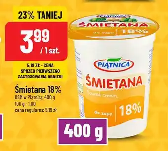 Polomarket Śmietana 18% Piątnica oferta