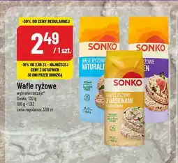 Polomarket Wafle ryżowe naturalne Sonko oferta