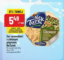 Polomarket Ser camembert z zielonym pieprzem Turek naturek oferta