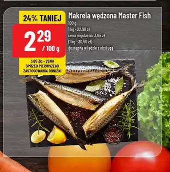 Polomarket Makrela wędzona Master fish oferta