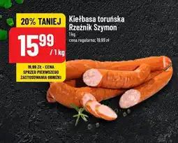 Polomarket Kiełbasa toruńska Rzeźnik szymon poleca oferta