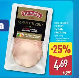 ALDI WĘDLINIARNIA PREMIUM Schab pieczony oferta