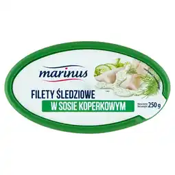 Dino Marinus Filety śledziowe w sosie koperkowym 250 g oferta