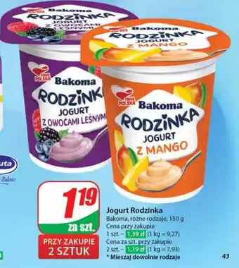 Dino Jogurt Bakoma oferta