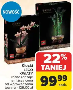 Carrefour Klocki LEGO KWIATY oferta