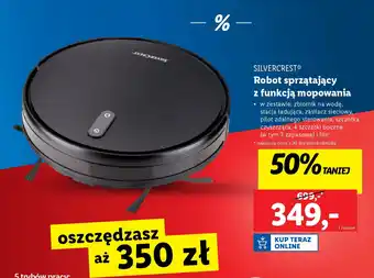 Lidl SILVERCREST Robot sprzątający z funkcją mopowania oferta