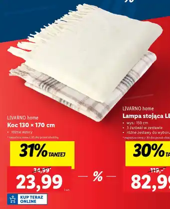 Lidl LIVARNO home Koc oferta