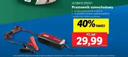 Lidl ULTIMATE SPEED Prostownik samochodowy oferta