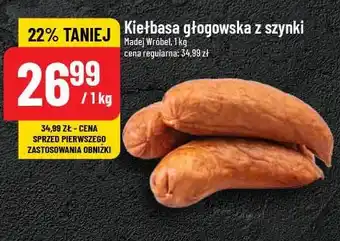 Polomarket Kiełbaa głogowska z szynki oferta