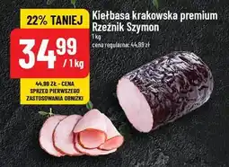 Polomarket Kiełbasa krakowska premium Rzeźnik Szymon oferta