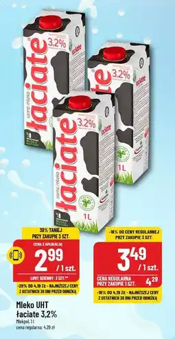 Polomarket Mleko UHT łaciate 3,2% oferta