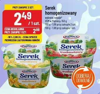 Polomarket Serek homogenizowany oferta