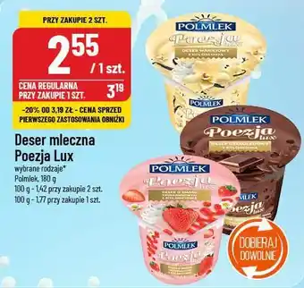 Polomarket Deser mleczna Poezja Lux oferta