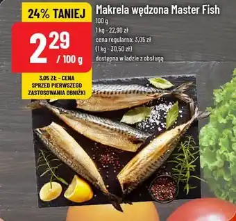 Polomarket Makrela wędzona Master Fish oferta