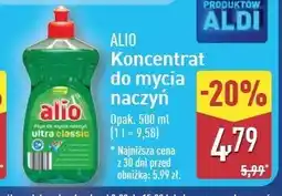 ALDI Płyn do mycia naczyń ultra classic Alio oferta