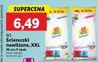 Lidl Ściereczki nawilżane magnolia W5 oferta