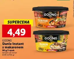 Lidl Danie ramen Goong oferta