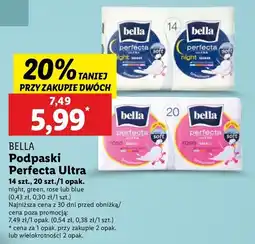 Lidl Podpaski Bella Perfecta Ultra Blue oferta